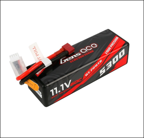 GENS ACE Batterie LiPo 3S 11.1V-5300-60C(Deans)