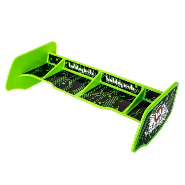 HOBBYTECH Aileron buggy 1/10 plastique vert + stickers