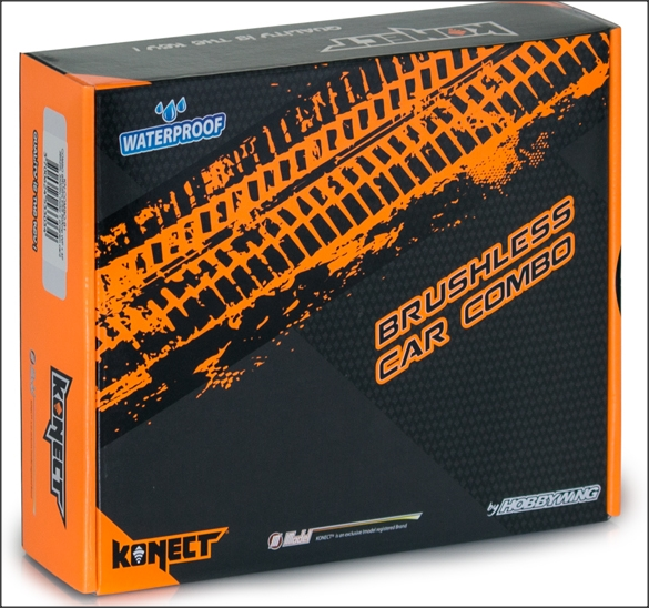 KONECT COMBO BRUSHLESS 3500Kv(10T) + carte de prog