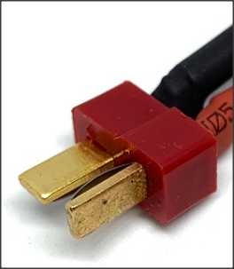 Cable de charge 150mm, 14 AWG Dean male / XT 60 Femelle
