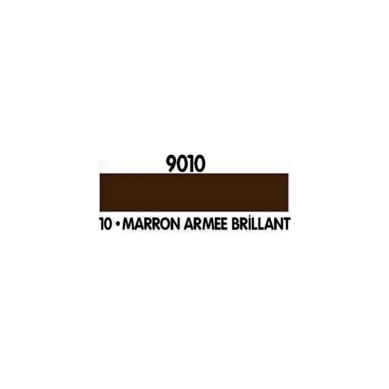 MARRON ARMEE BRILLANT code couleur n&deg;10