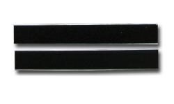 A2PRO Velcro autocollant noir 25mm x 20cm