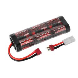 Batterie Robitronic NiMH 5000mAh 7.2V Stick Pack connecteur en T & Tamiya