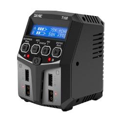 Chargeur SkyRC T100 AC DUO LiPo 2-4s 5A 2x50W